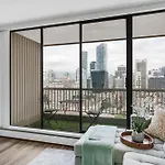 Elegant 2Br Downtown Apartment Offering Unmatched City & Mountain Vistas