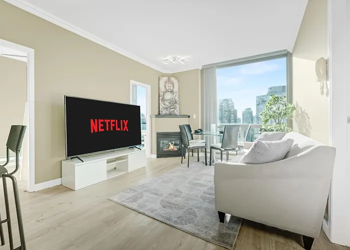 Spacious And Inviting Yaletown Two Bedroom With City Views