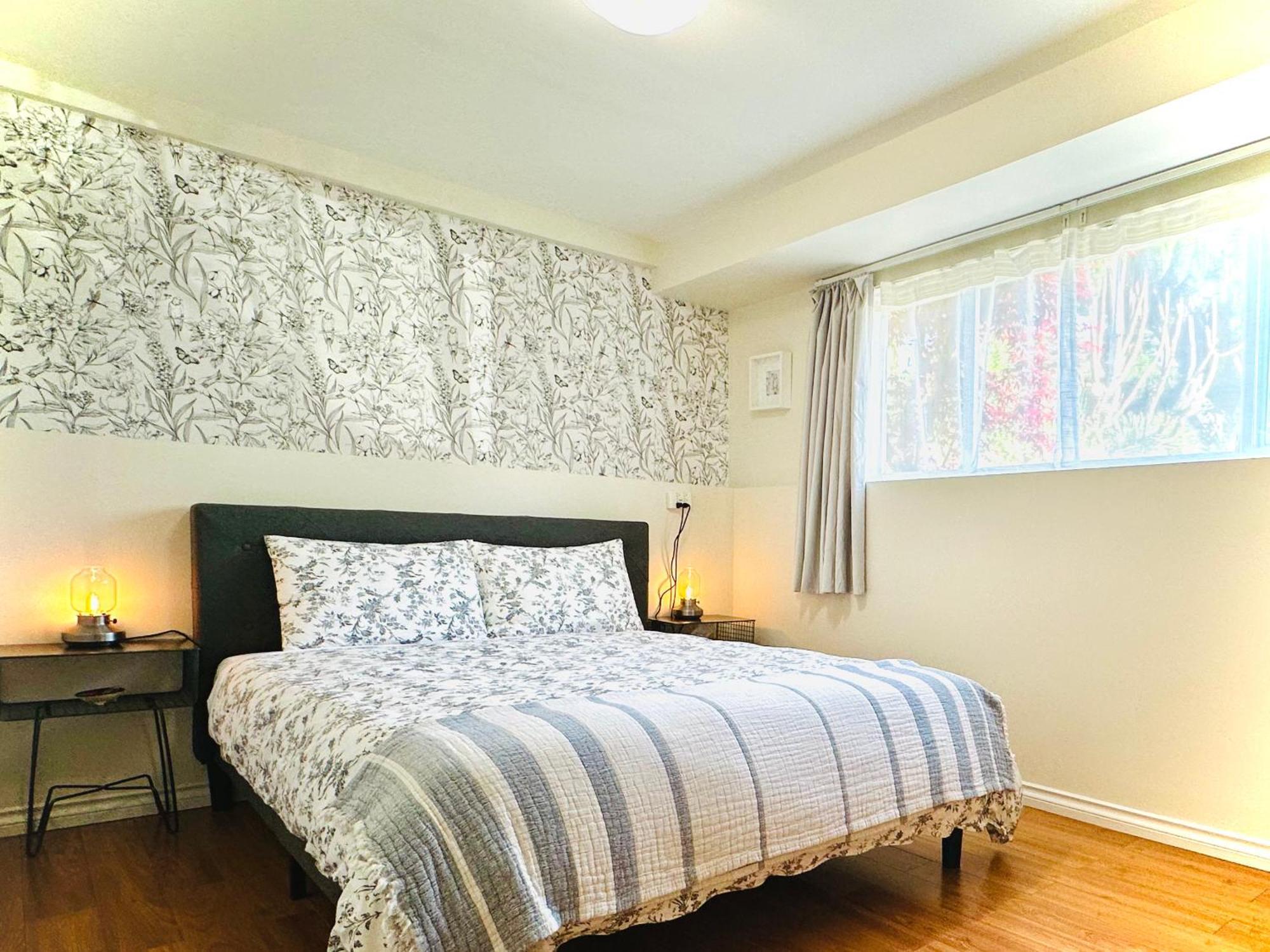 2br 1ba Garden View Guest - King-size Bed - Free Parking