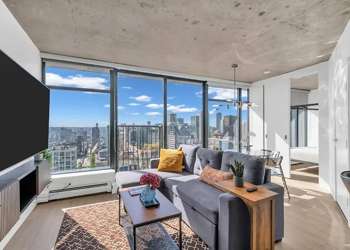 Skyview, 40Th Floor! 2Br Condo In Downtown Vancouver