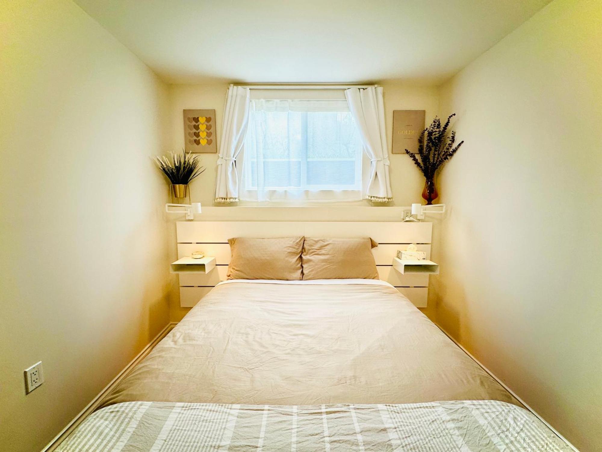 Guest house 2br 1ba Garden View Guest - King-size Bed - Free Parking