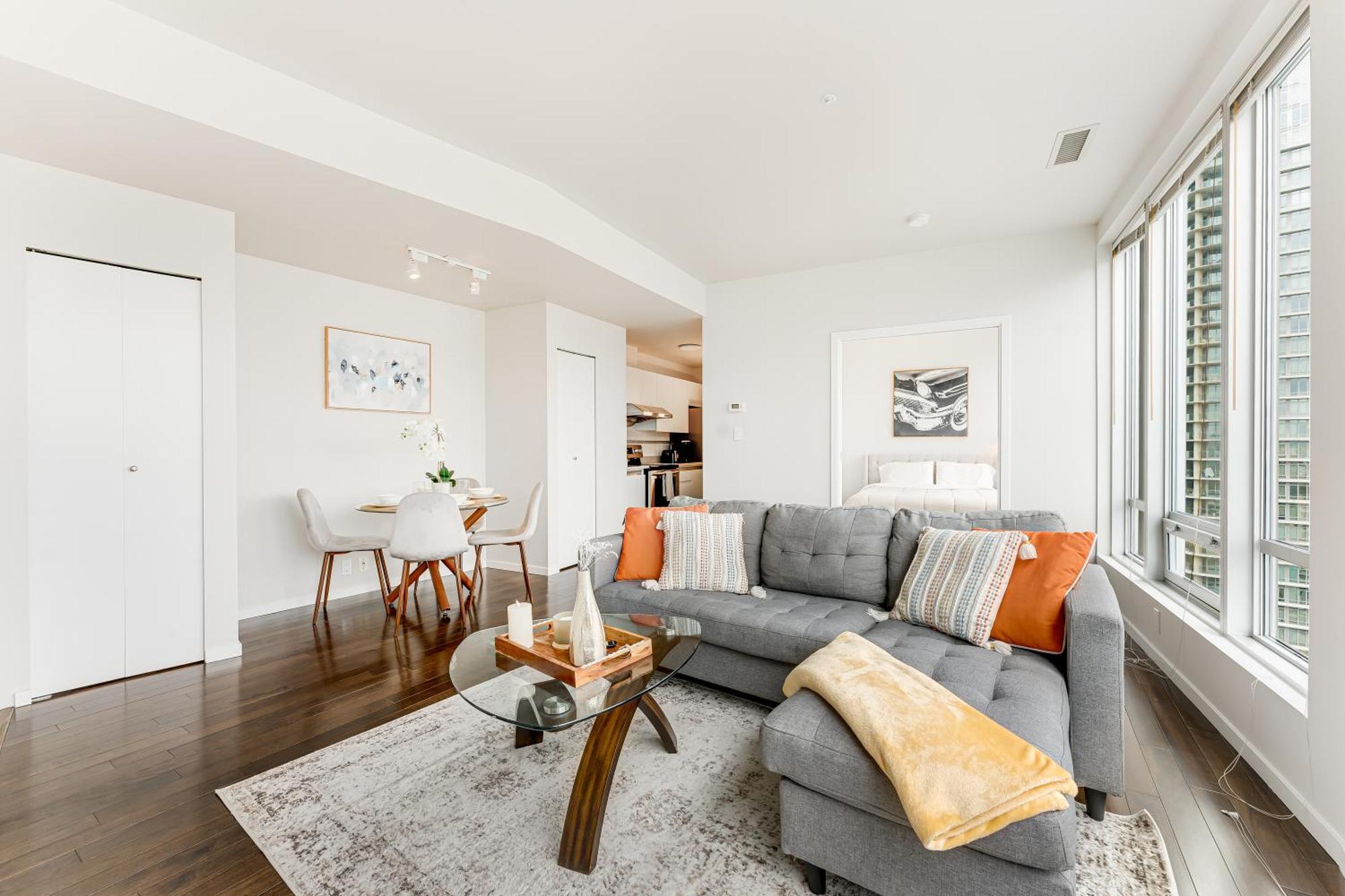 City Lights From Every Gorgeous Two Bedroom Apartment