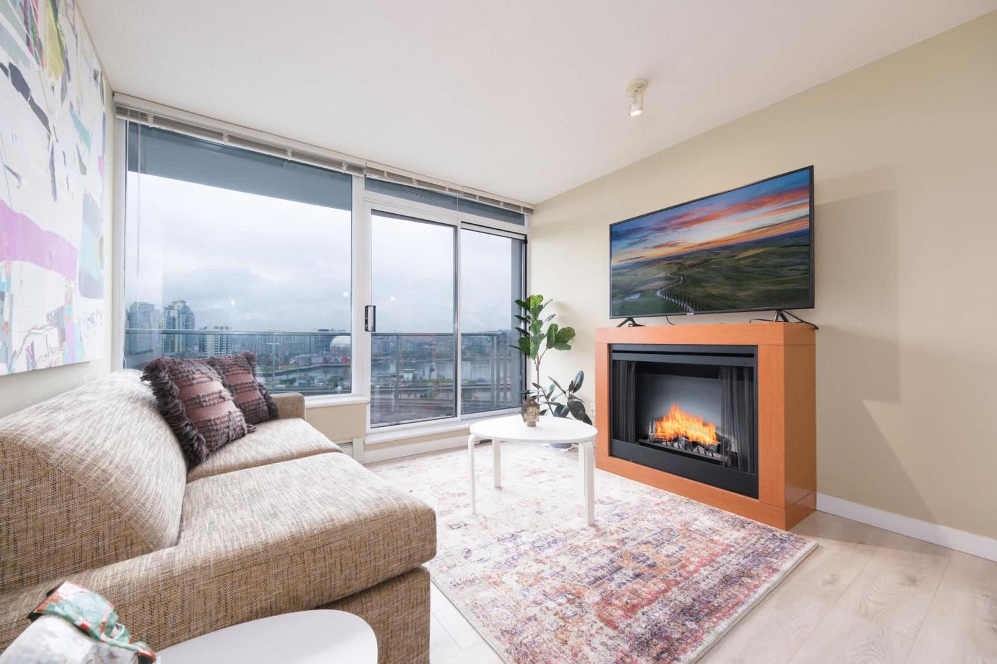 Modern Downtown With Pool Jacuzzi & Sauna Vancouver