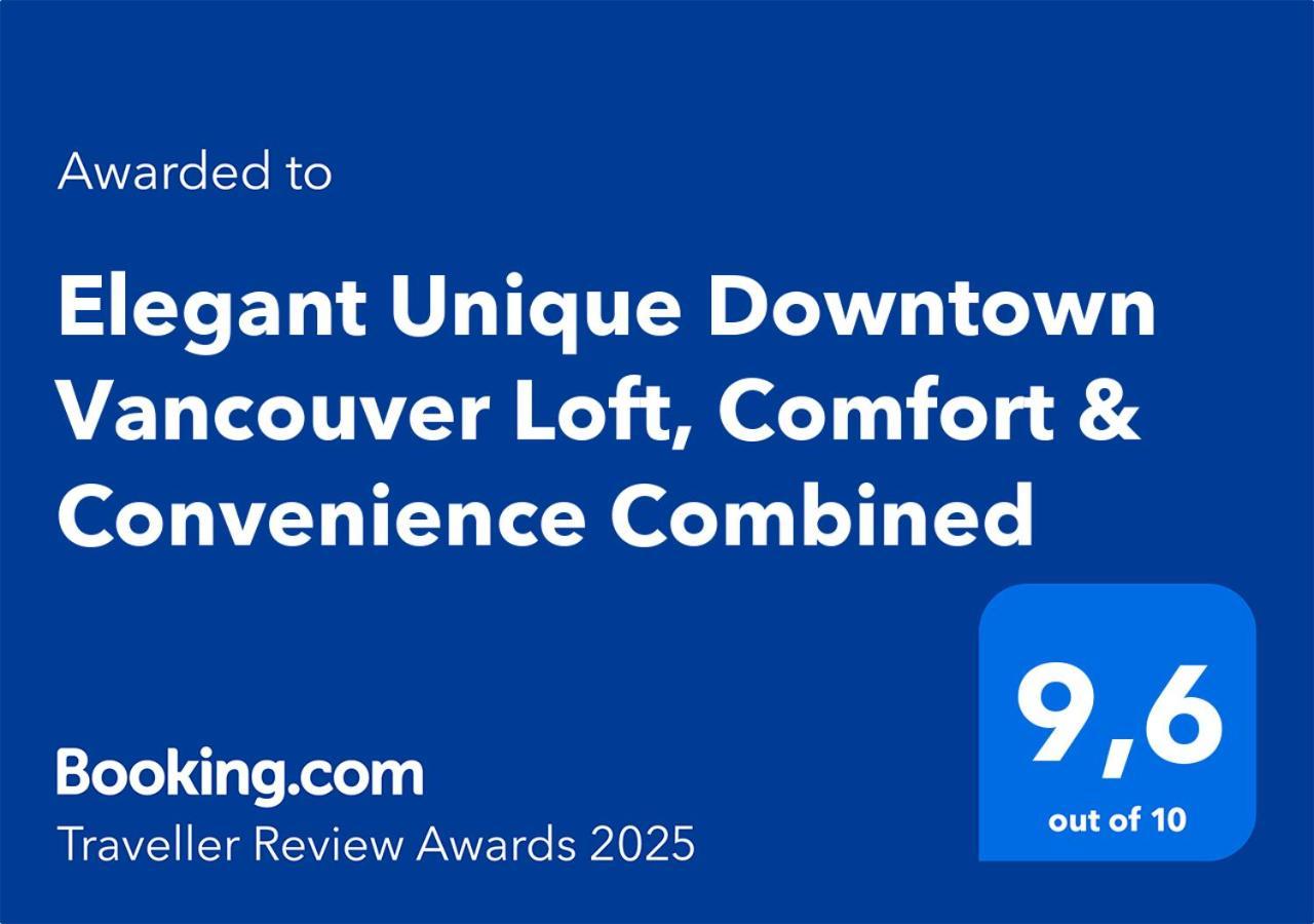 Elegant Unique Downtown Loft, Comfort & Convenience Combined Apartment Vancouver