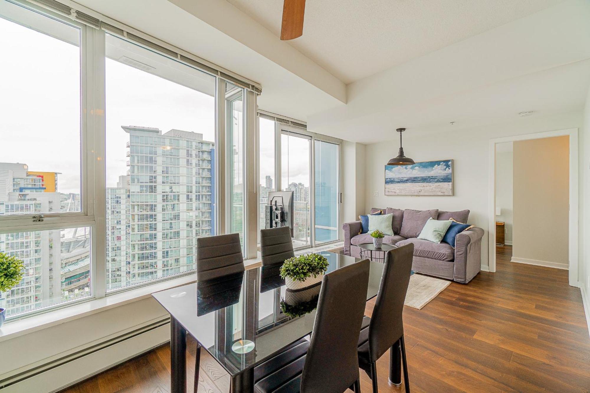 In The Sky With Gorgeous Water Views Vancouver
